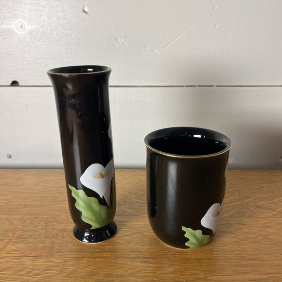 Otagiri Calla Lily — Vintage Mug & Bud Vase Set - Picture 7 of 12